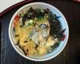 血管ダイエット食211（牡蠣の卵とじ）作り方2写真