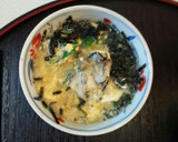 血管ダイエット食211（牡蠣の卵とじ）作り方2写真
