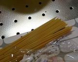 生クリームなしのカルボナーラ＊作り方1写真