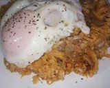 隠し味に焼肉のたれ☆のキムチチャーハン。作り方6写真