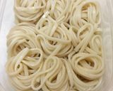 スープジャーでお弁当♡鮭たまうどん✨作り方2写真