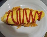 卵1個のオムライス♪玉ネギ抜き軽食4人分作り方13写真