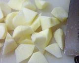 煮りんごのカッテージチーズ和え作り方1写真