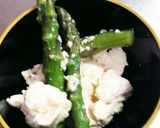 アスパラの白あえ◆ゴマドレで作り方6写真