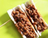 おつまみに♪竹輪の納豆焼き作り方3写真