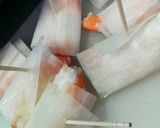 えびと大根の桂むきプチ焼き作り方4写真