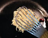 柚子胡椒香る♪塩だれ麺入りバーガー作り方3写真