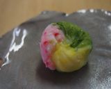長芋とえんどうの三色くず餅作り方3写真