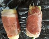 簡単豚巻きト一スタ一焼き作り方3写真