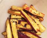 蜂蜜で大学いも作り方4写真