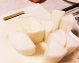 やわらか豚塊肉と根菜・卵のがっつり煮物作り方4写真