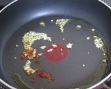 砂肝とエリンギのアヒージョ風スパゲティ作り方1写真