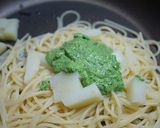 ハンドミキサーで本格ジェノベーゼパスタ作り方8写真