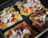 ボリュームたっぷり＊焼きそばピザ弁当＊作り方7写真