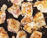 塩麹で柔らか☆鶏肉のバジル焼き作り方3写真