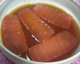 残ったお刺身で!!お弁当にマグロ竜田作り方1写真
