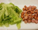 失敗なし！美味しいレタスチャーハン★作り方1写真