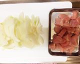 つゆたっぷり親子丼♡作り方1写真