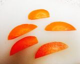 黒はんぺん(さつま揚げ)と人参の和えもの作り方1写真