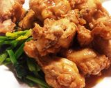 鶏肉の醤油酢煮作り方4写真