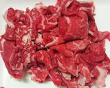 牛肉と長芋のわさび醤油炒め☆作り方2写真