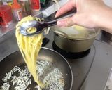 いかなごと生わかめの和風パスタ作り方10写真
