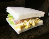 簡単 たまごベーコンサンド☆モーニング作り方13写真