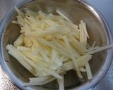 じゃがいもの塩きんぴら作り方1写真