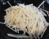 じゃがいもの塩きんぴら作り方2写真
