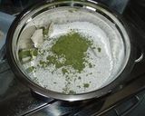 とってもヘルシーな　豆腐の抹茶白玉♪作り方1写真