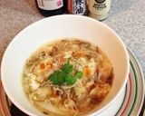 もずく酢で白ネギとカニカマの酸辣湯♪作り方7写真