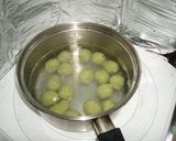 とってもヘルシーな　豆腐の抹茶白玉♪作り方3写真