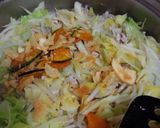 野菜チップ入り焼きそば作り方5写真