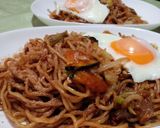 野菜チップ入り焼きそば作り方7写真