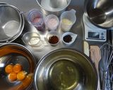 2層♪チョコ苺のシフォン*大きいVer.作り方2写真