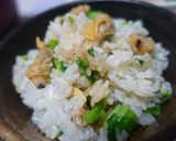 春の混ぜご飯〜あさりと菜の花で作り方4写真