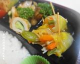 白菜と野菜いっぱいなロール巻き作り方9写真