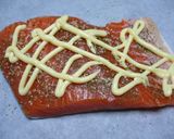 簡単！サーモンの香草パン粉焼き作り方2写真