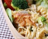 * たらこ焼きそば★オムレツ風お弁当 *作り方10写真