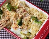 * たらこ焼きそば★オムレツ風お弁当 *作り方12写真