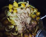 なめことツナとポン酢の簡単炊き込みご飯♡作り方2写真