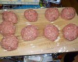 キノコの旨味入り★手作りハンバーグ作り方8写真