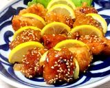 鶏むね肉のはちみつレモンソース★お弁当作り方8写真