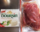 新玉ねぎとブルサンの生ハム巻き作り方1写真