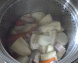 簡単！蒸し野菜のチーズかけ作り方2写真
