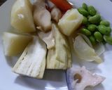 簡単！蒸し野菜のチーズかけ作り方4写真