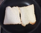 フライパンでホットサンド☆作り方1写真