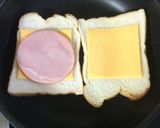 フライパンでホットサンド☆作り方3写真