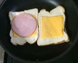フライパンでホットサンド☆作り方5写真