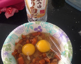 レンジでふわり蒸し卵　残り物のリメイクに作り方3写真